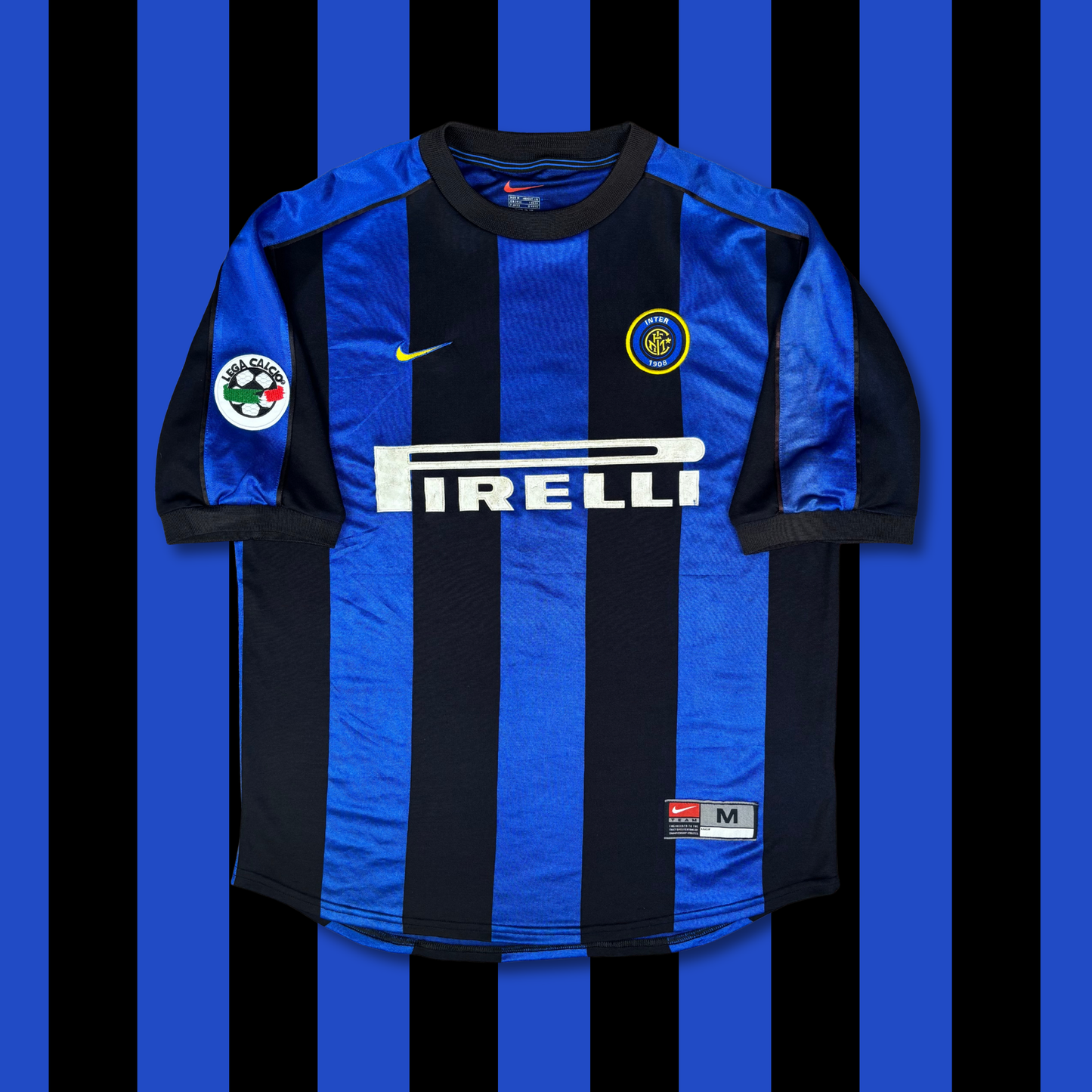 1999/00 Inter Milan Home Shirt - Ronaldo - M