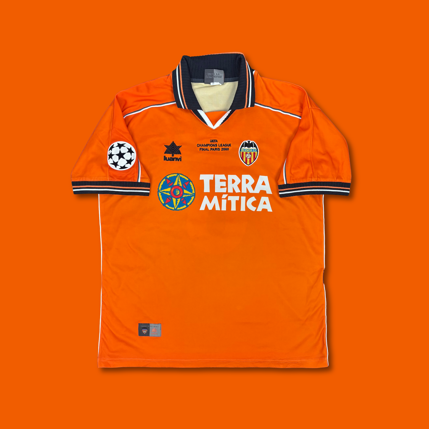 1999/00 Valencia CF Away Shirt - Mendieta - XL