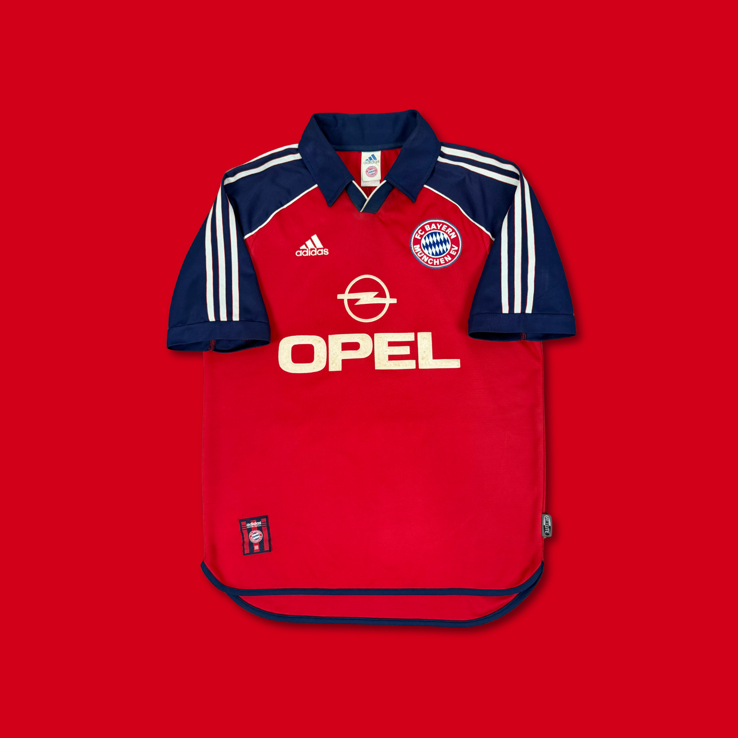 2000/01 Bayern Munich Home Shirt - Effenberg - S