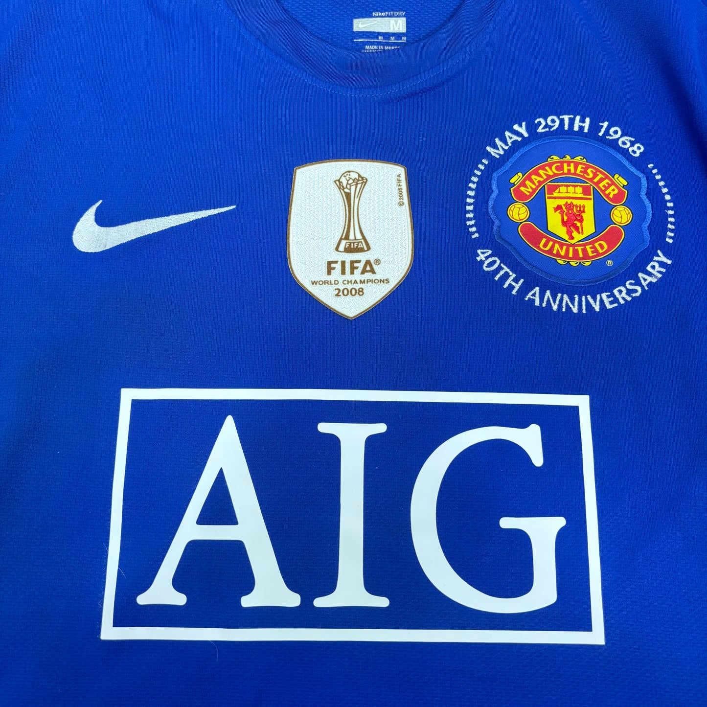 2008/09 Manchester United Third Home Shirt with Short - Ronaldo - New with Tag - M