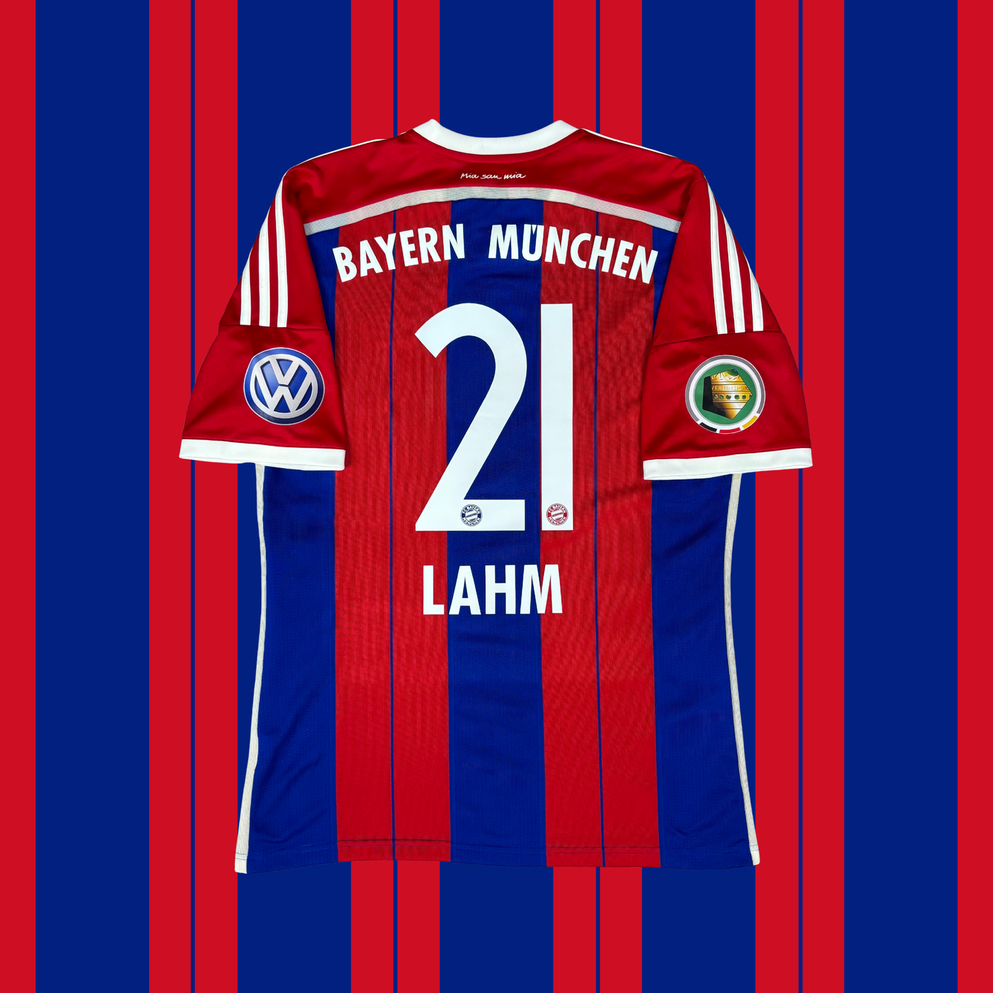2014/15 Bayern Munich Home Shirt - Lahm - M - New with Tag