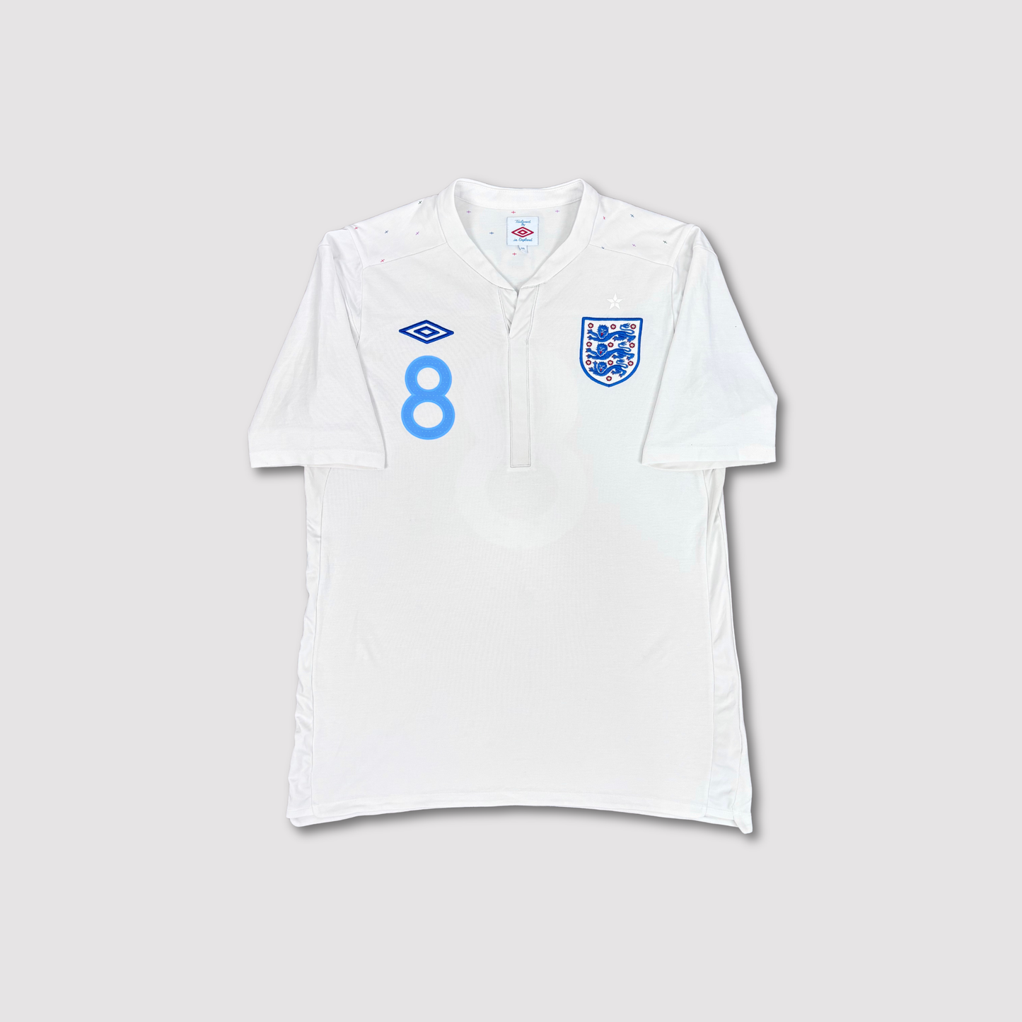 2010/11 England Home Shirt - Lampard - L