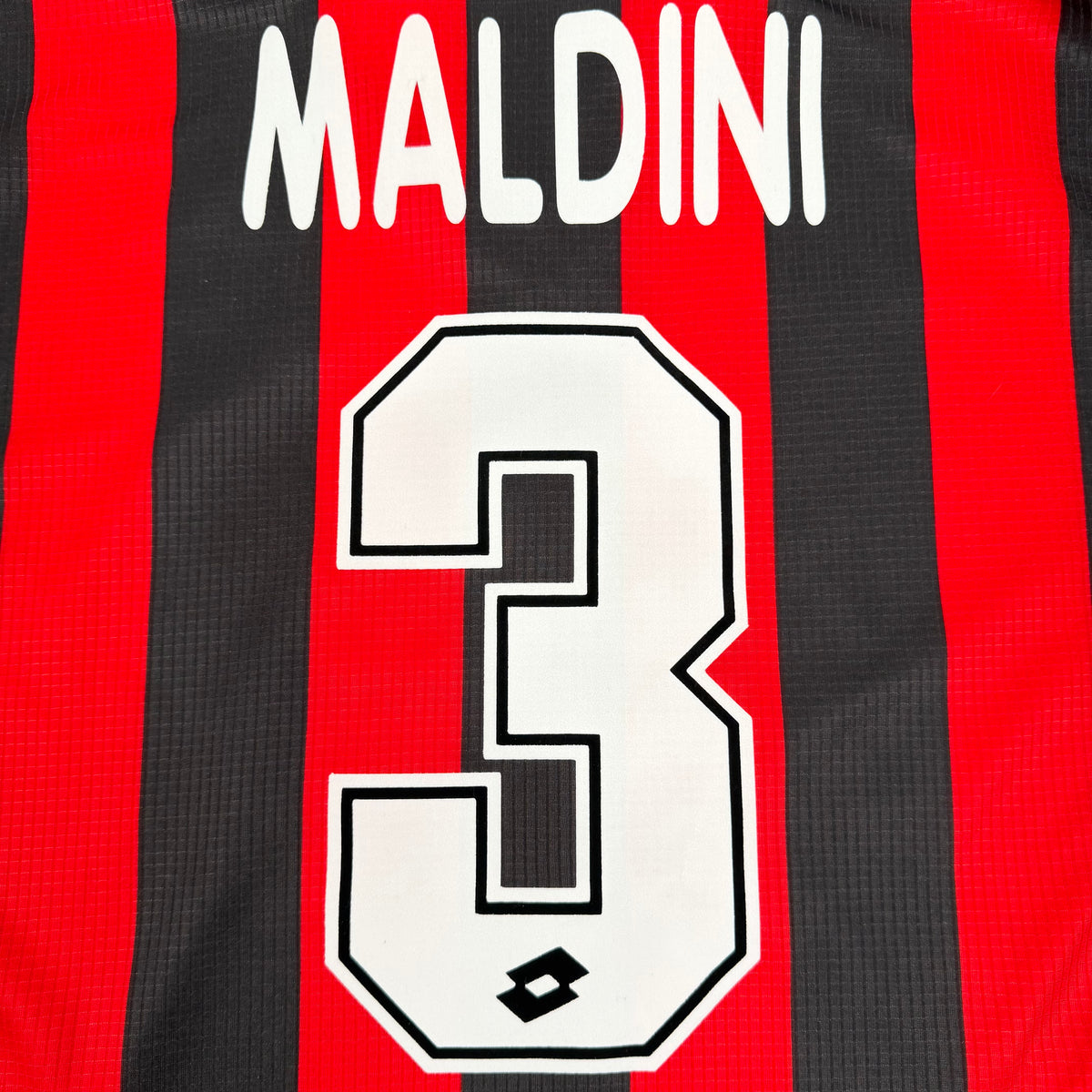 1997/98 AC Milan Home Longsleeve Shirt - Maldini - M