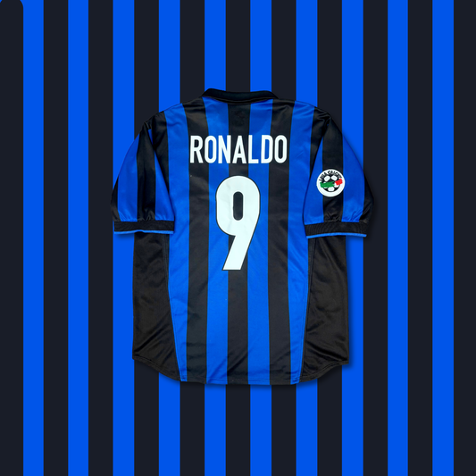 1998/99 Inter Milan Home Shirt - Ronaldo - M