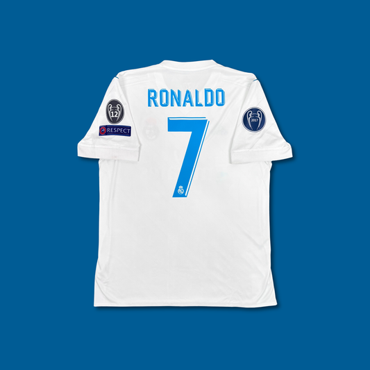 2017/18 Real Madrid Home Shirt - Cristiano Ronaldo - L