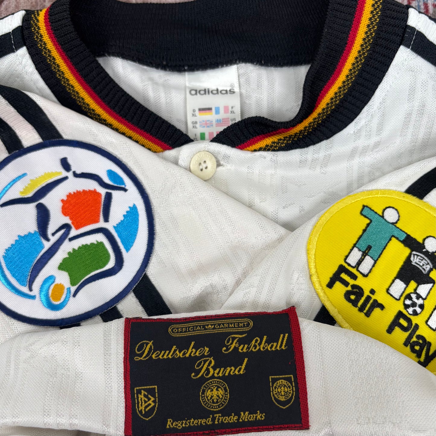1996/97 Germany Home Shirt - Bierhoff - XL