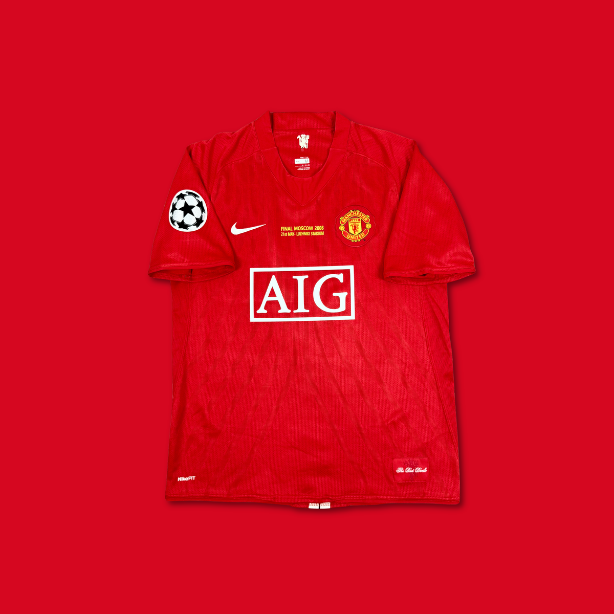 2007/08 Manchester United Home Shirt - Cristiano Ronaldo - M