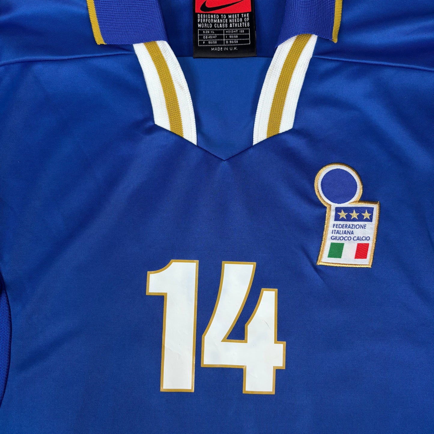 1996/97 Italy Home Shirt - Player Issue - Del Piero - XL