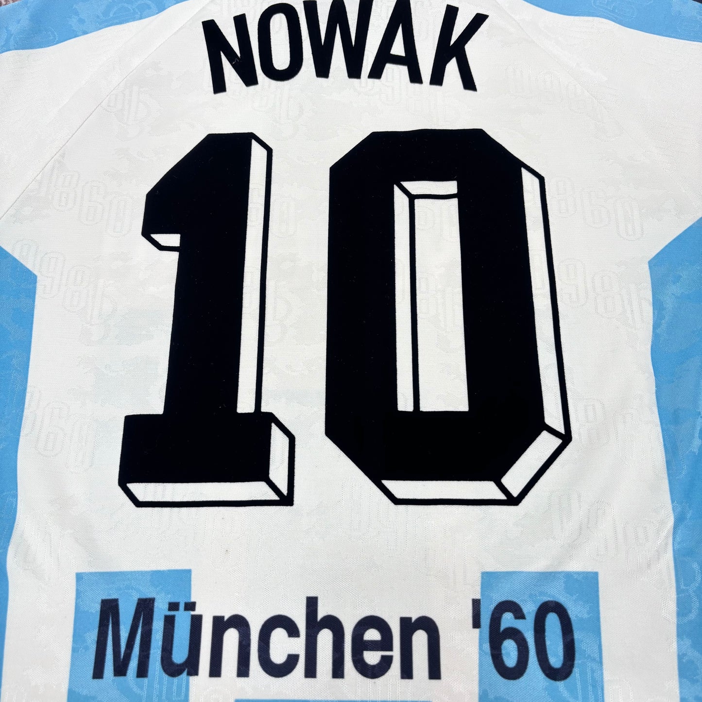 1996/97 TSV 1860 Munich Home Shirt - Nowak - M