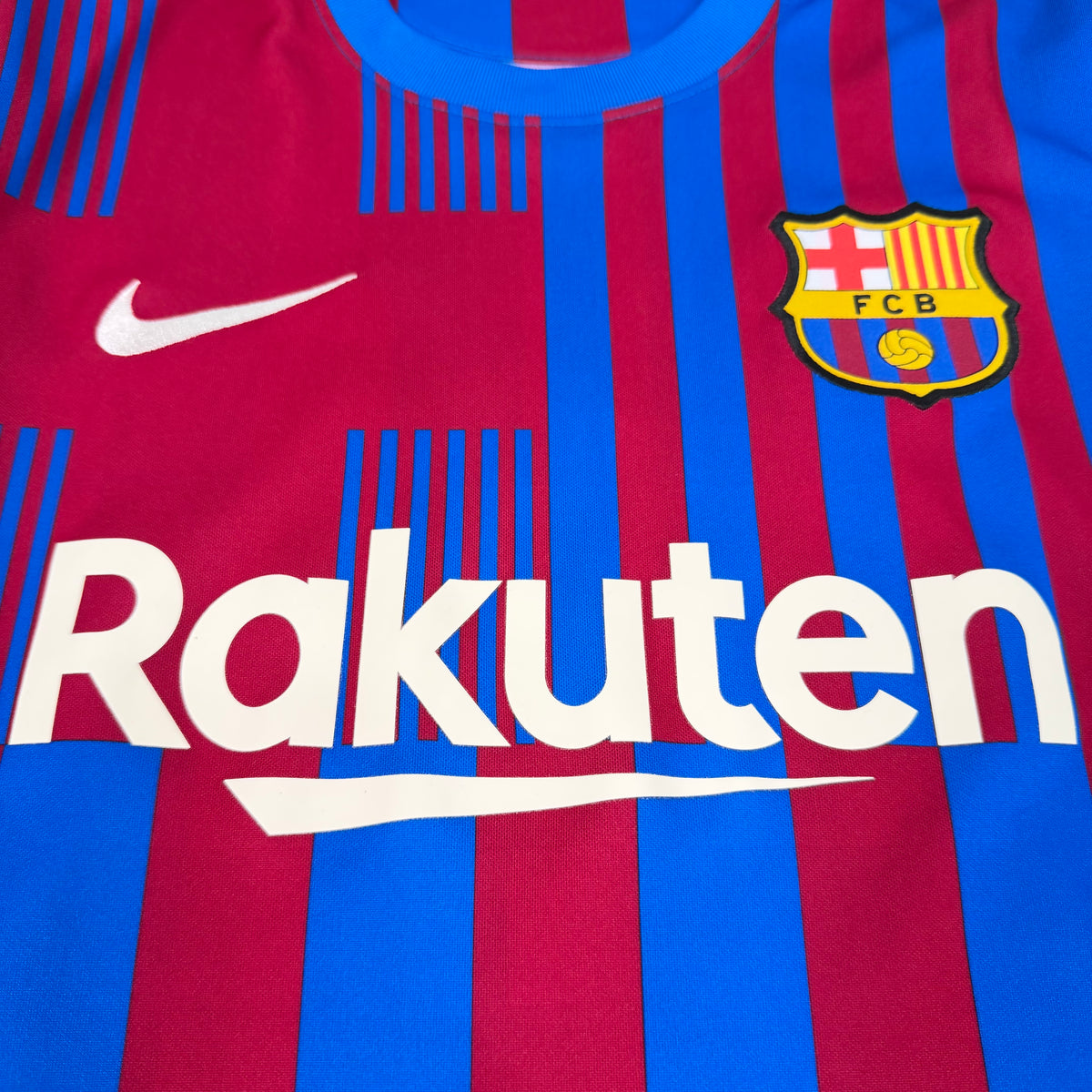 2021/22 Barcelona Home Shirt - Dembele - M