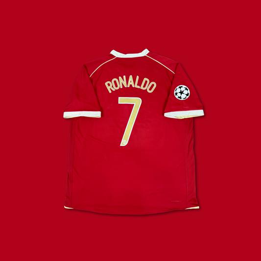 2006/07 Manchester United Home Shirt  - Cristiano Ronaldo - XL