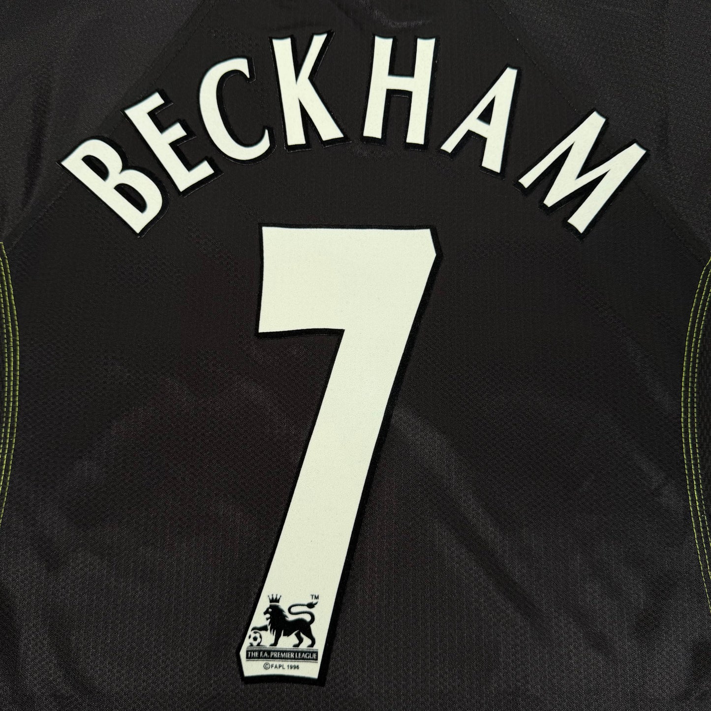 1998/99 Manchester United Third Longsleeve Shirt - Beckham - XL