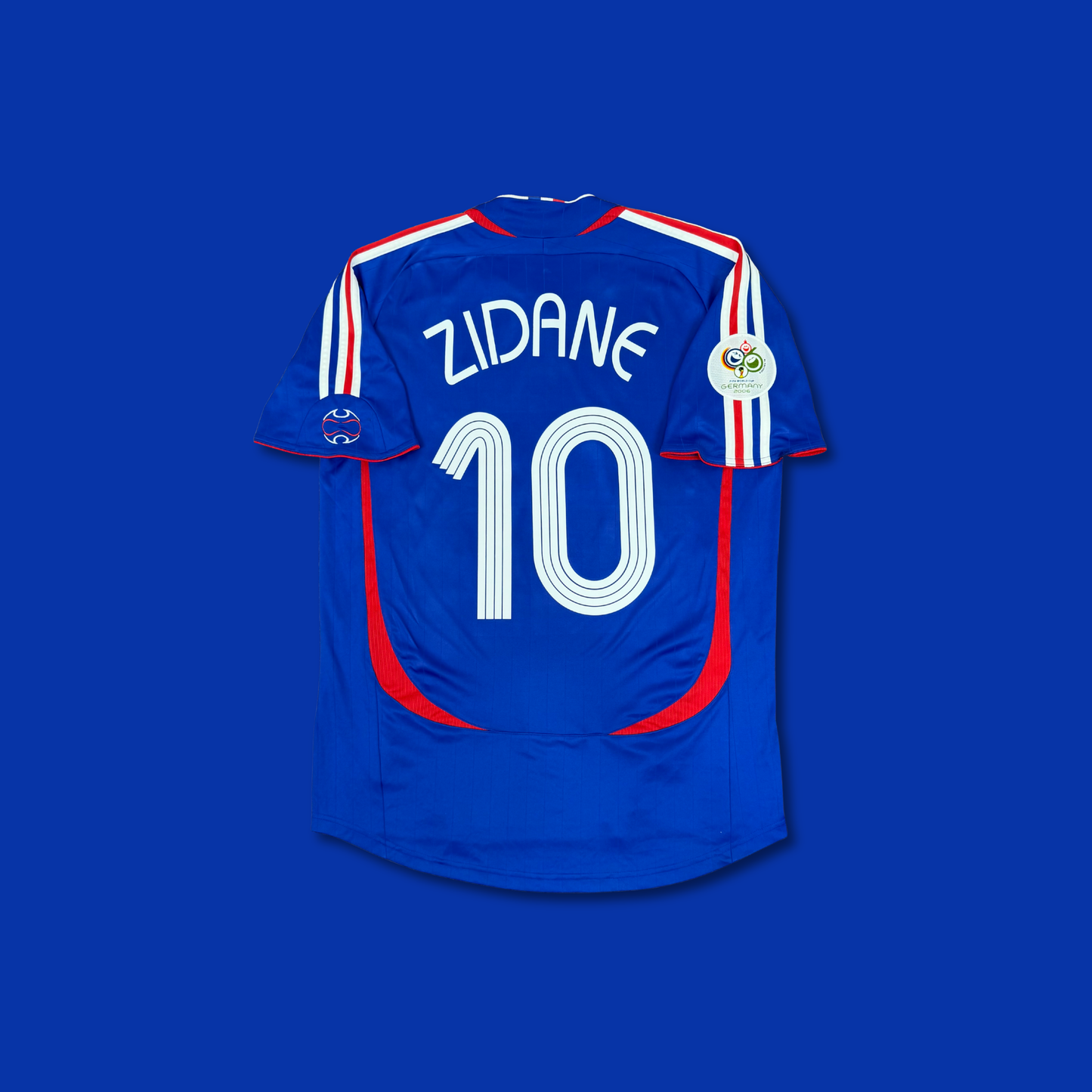 2006/07 France Home Shirt - Zidane - L