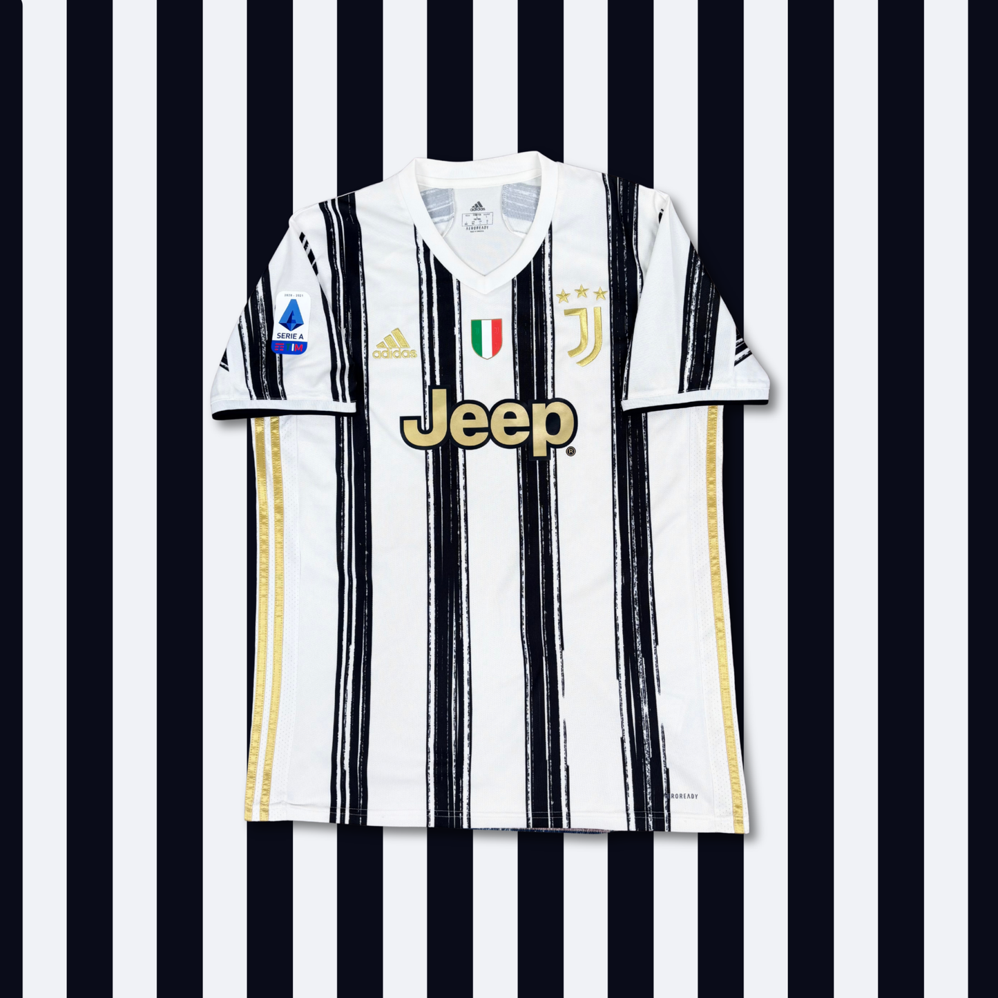 2020/21 Juventus Home Shirt - Cristiano Ronaldo - L