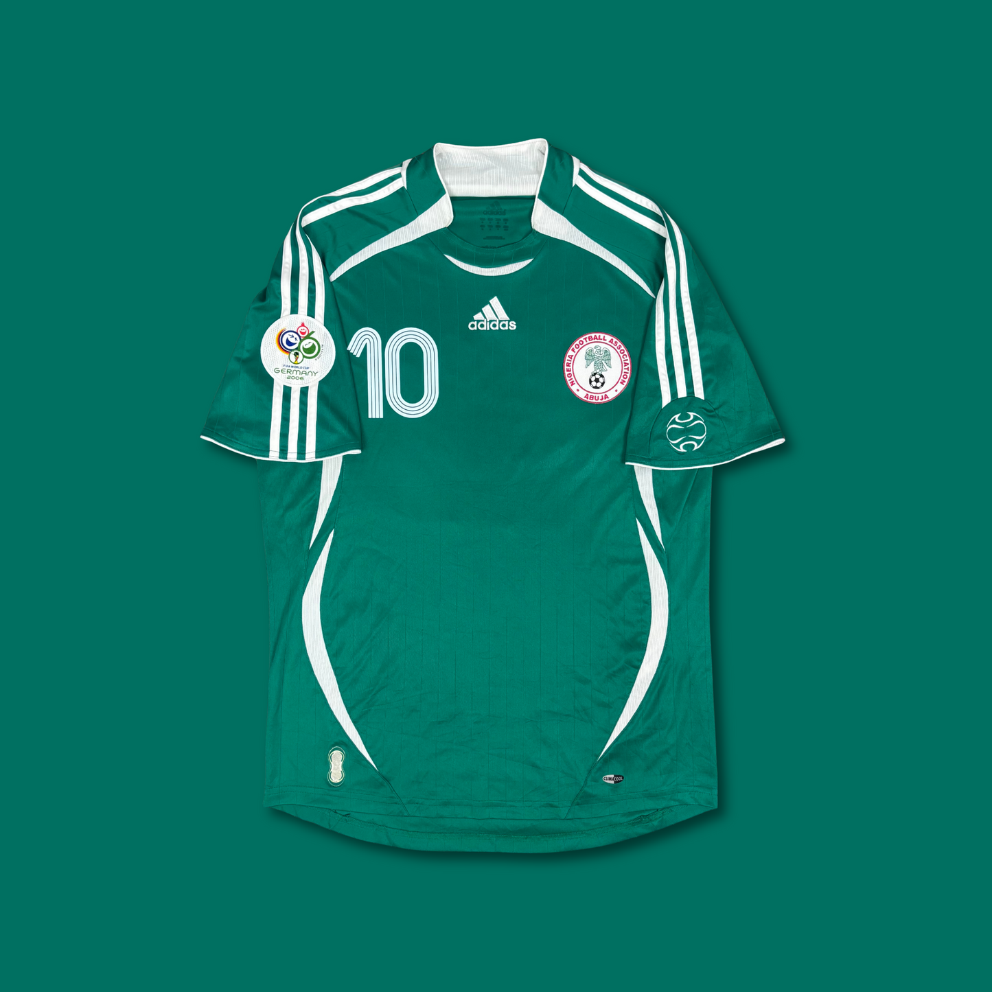 2006/07 Nigeria Home Shirt - Okocha - M