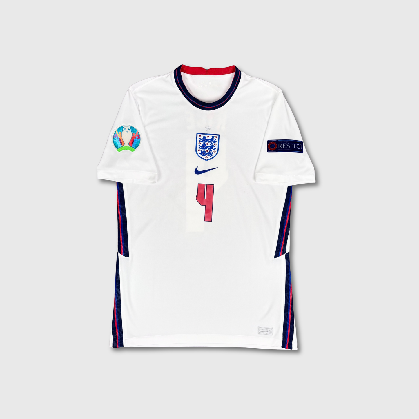 2020/21 England Home Shirt - Declan Rice - S