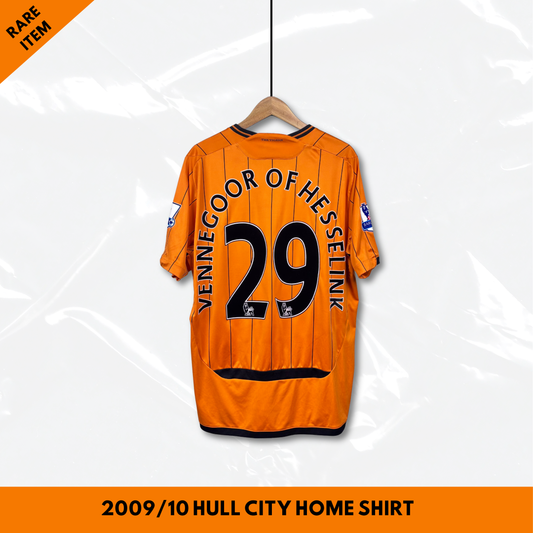 2009/10 Hull City Home Shirt - Vennegoor of Hesselink - XL