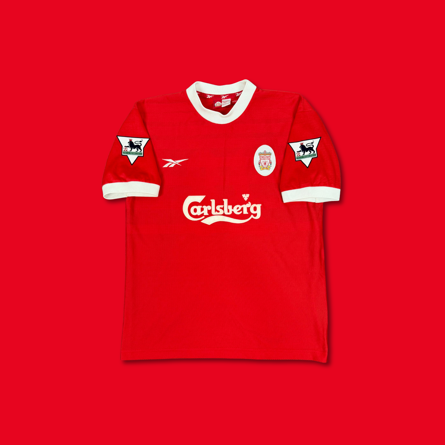 1998/99 Liverpool Home Shirt - Gerrard - L