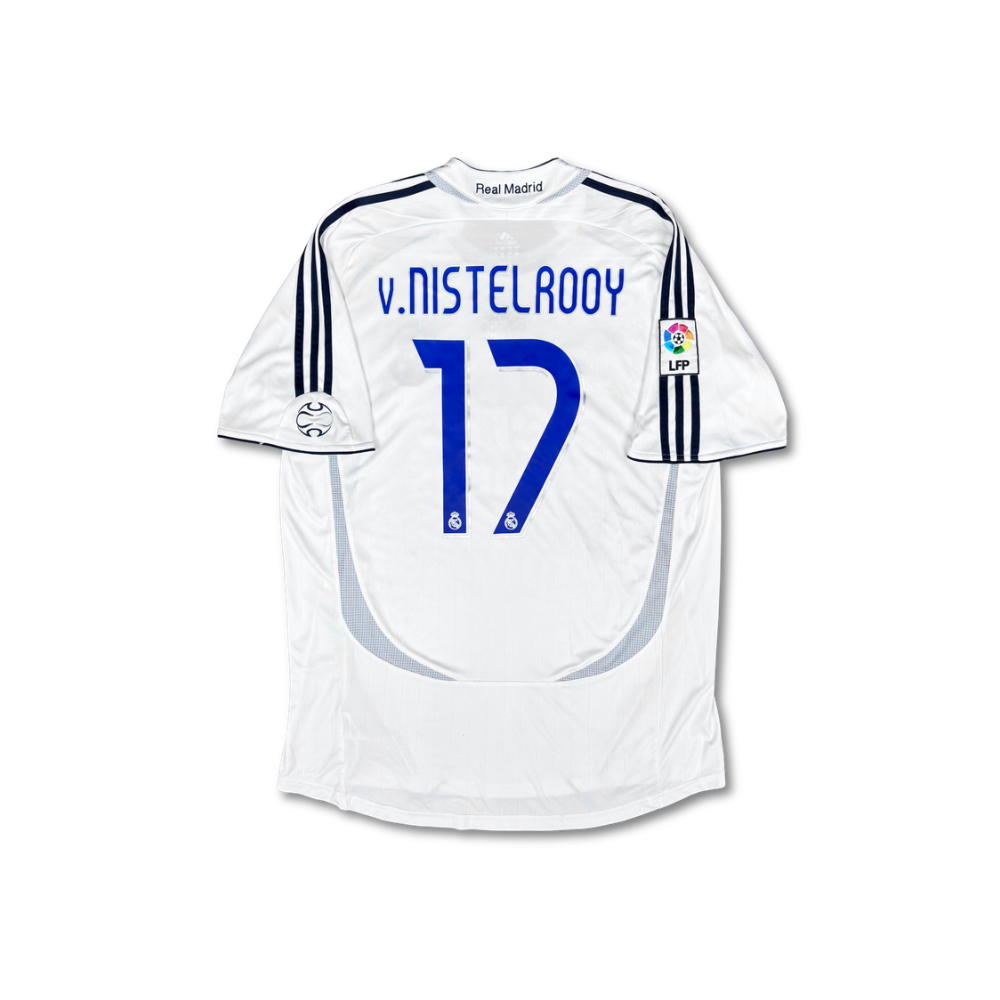 2006/07 Real Madrid Home Shirt - Van Nistelrooy - L