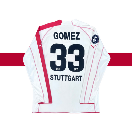 2005/06 Stuttgart Home Longsleeve Shirt - Mario Gomez - XL