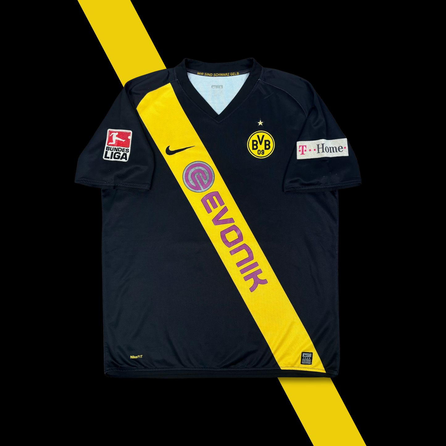 2007/08 Borussia Dortmund Away Shirt - Boateng - L
