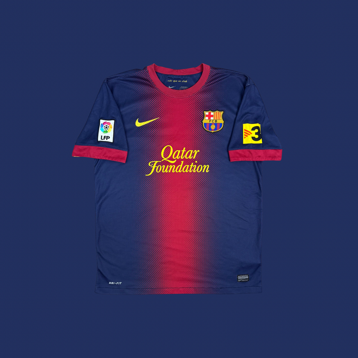 2012/13 Barcelona Home Shirt - Messi - M