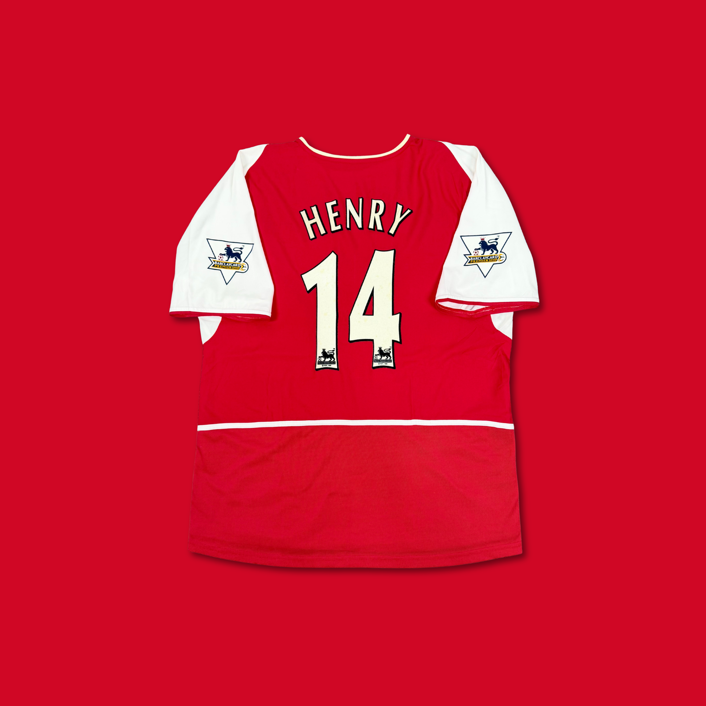2002/03 Arsenal Home Shirt - Henry - XL