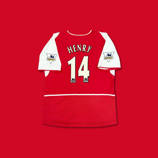 2002/03 Arsenal Home Shirt - Henry - XL