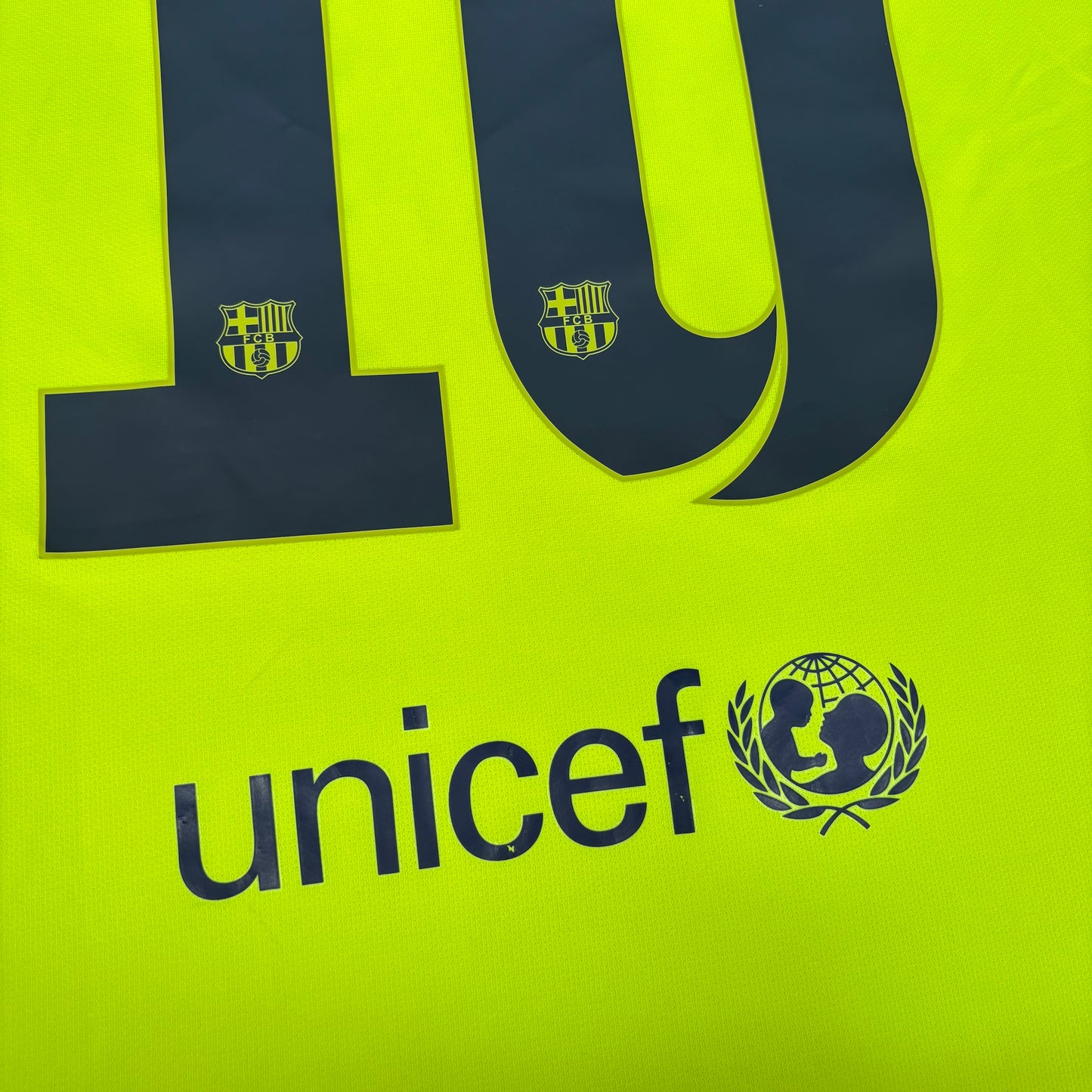 2014/15 Barcelona Third Shirt - Messi - XL