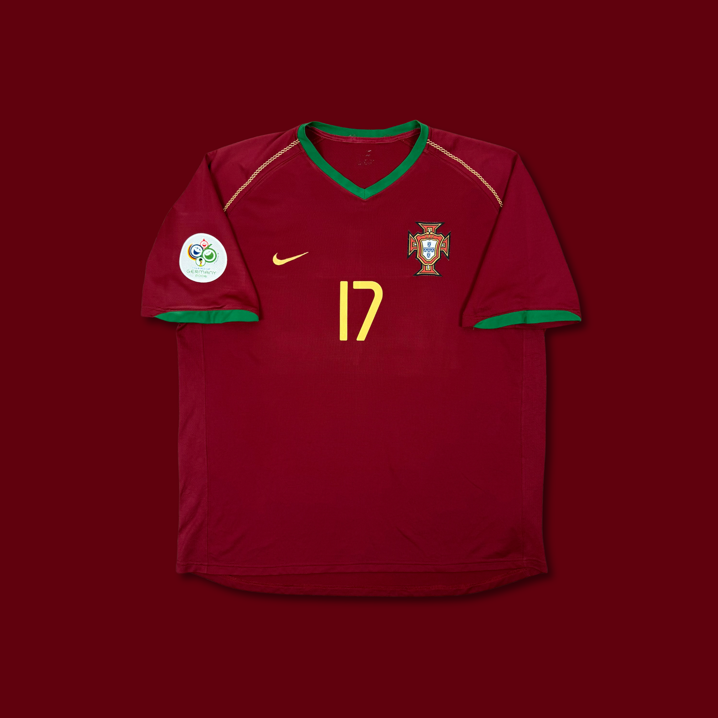 2006/07 Portugal Home Shirt- Cristiano Ronaldo - XL