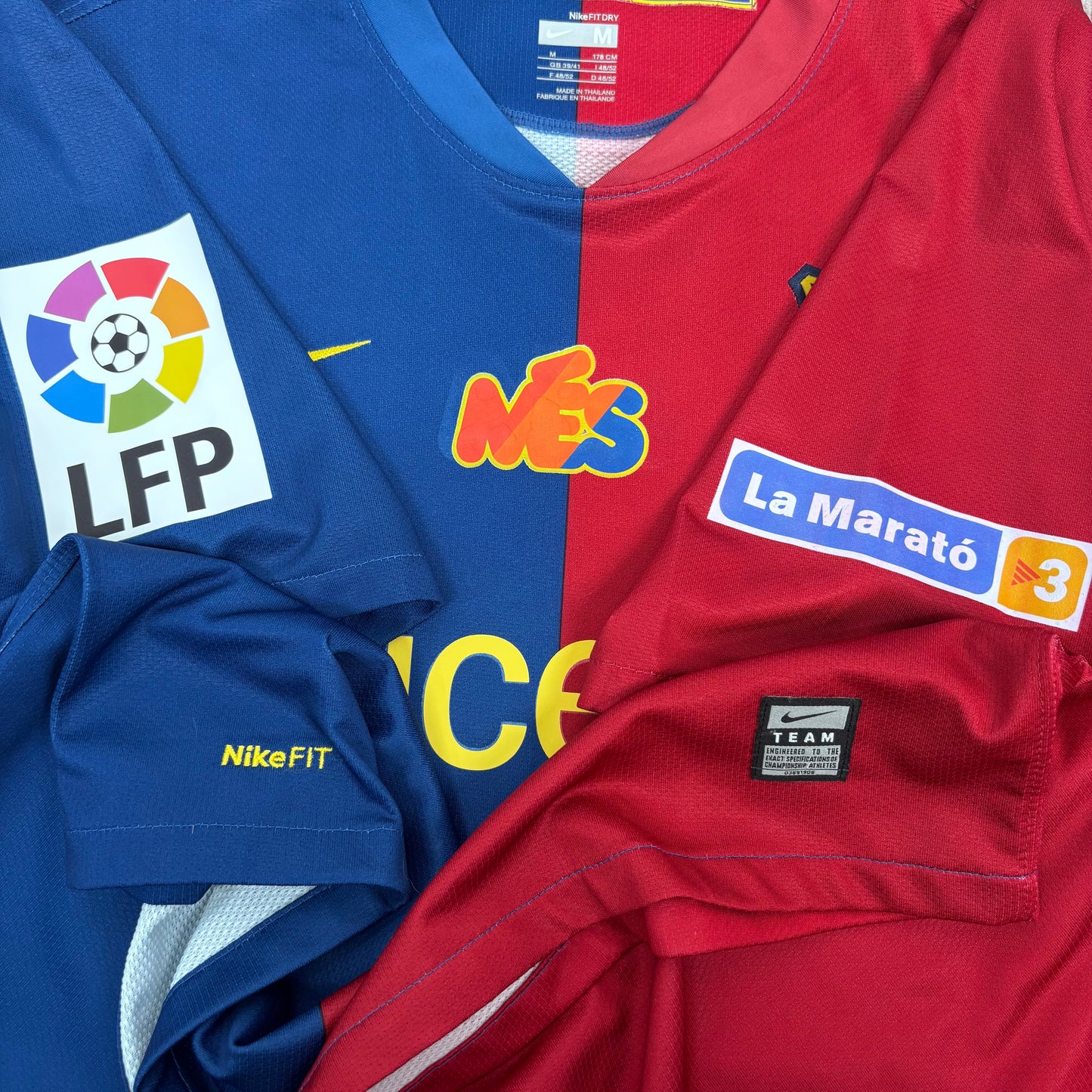 2008/09 Barcelona Home Shirt - Henry - M