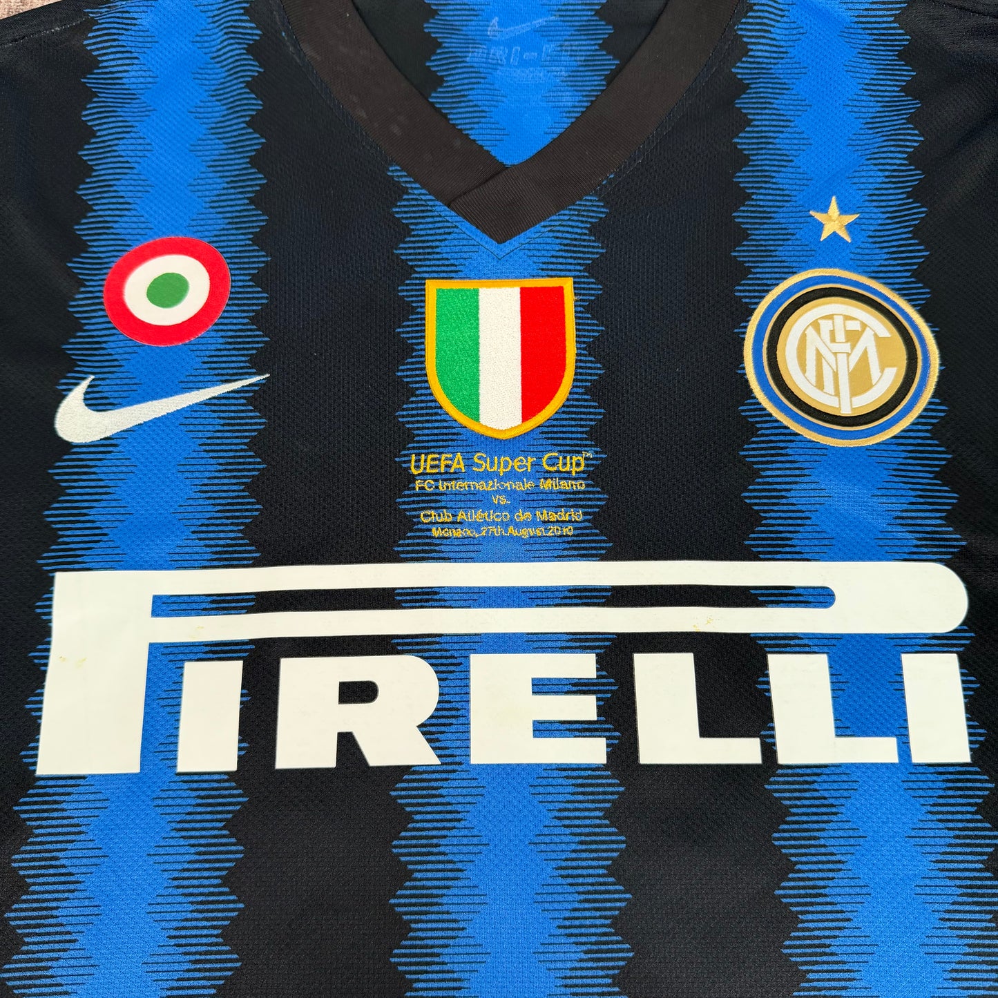 2011/12 Inter Milan Home Shirt - Zanetti - M