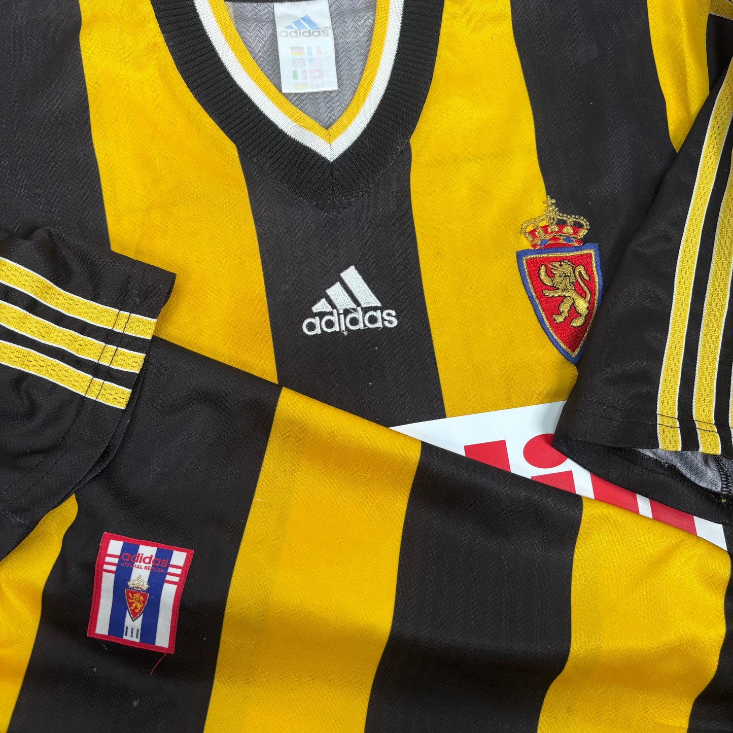 1998/99 Real Zaragoza Home Shirt - Milosevic - M