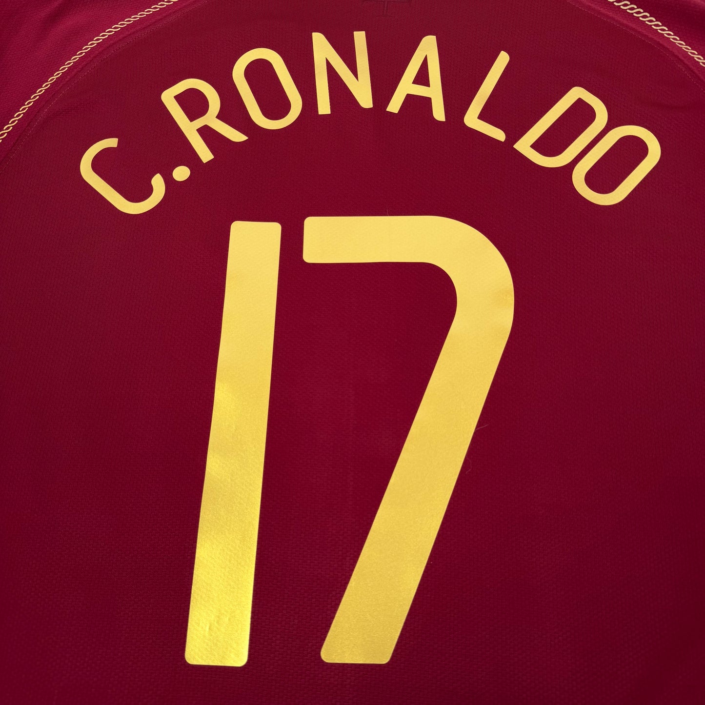 2006/07 Portugal Home Shirt- Cristiano Ronaldo - XL