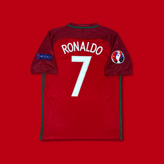 2016/17 Portugal Home Shirt - Cristiano Ronaldo - M