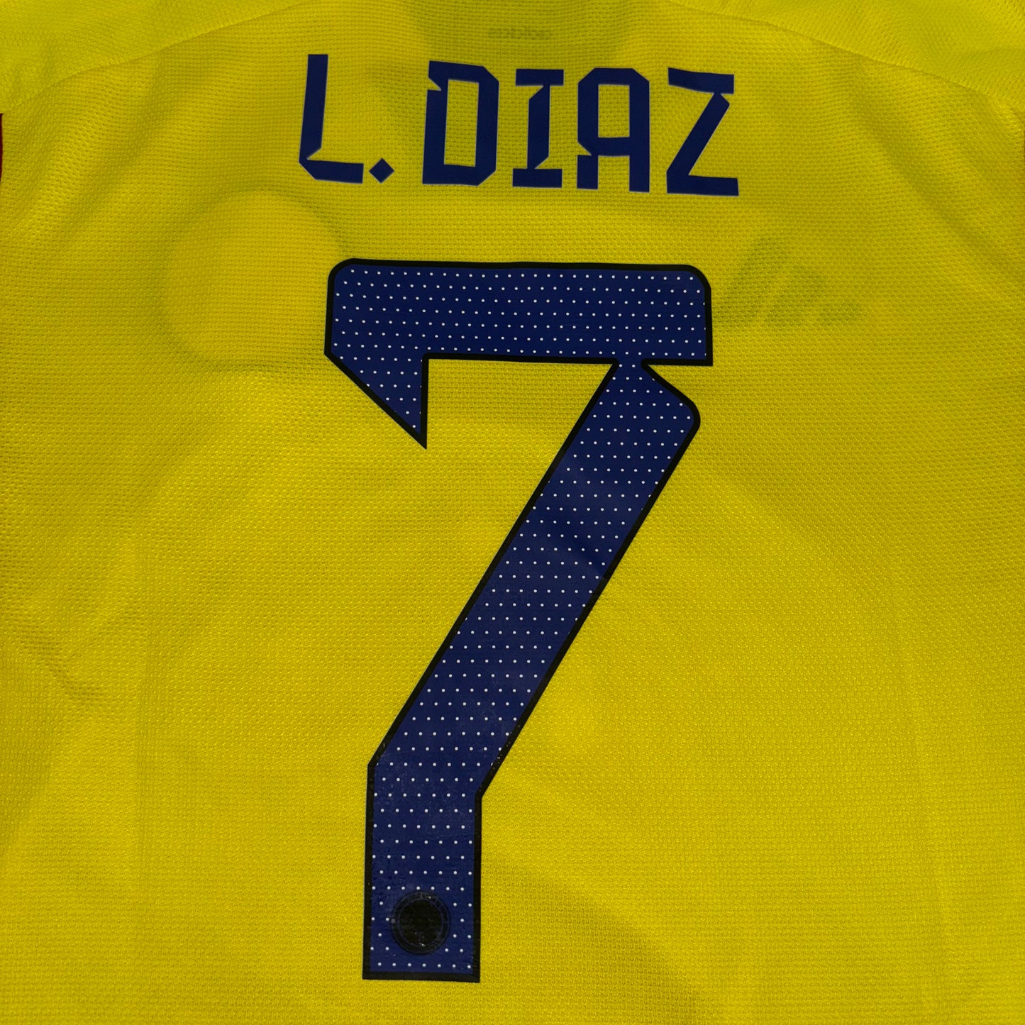 2022/24 Colombia Home Shirt - Luis Diaz - M