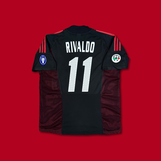 2002/03 AC Milan Third Shirt - Rivaldo - L
