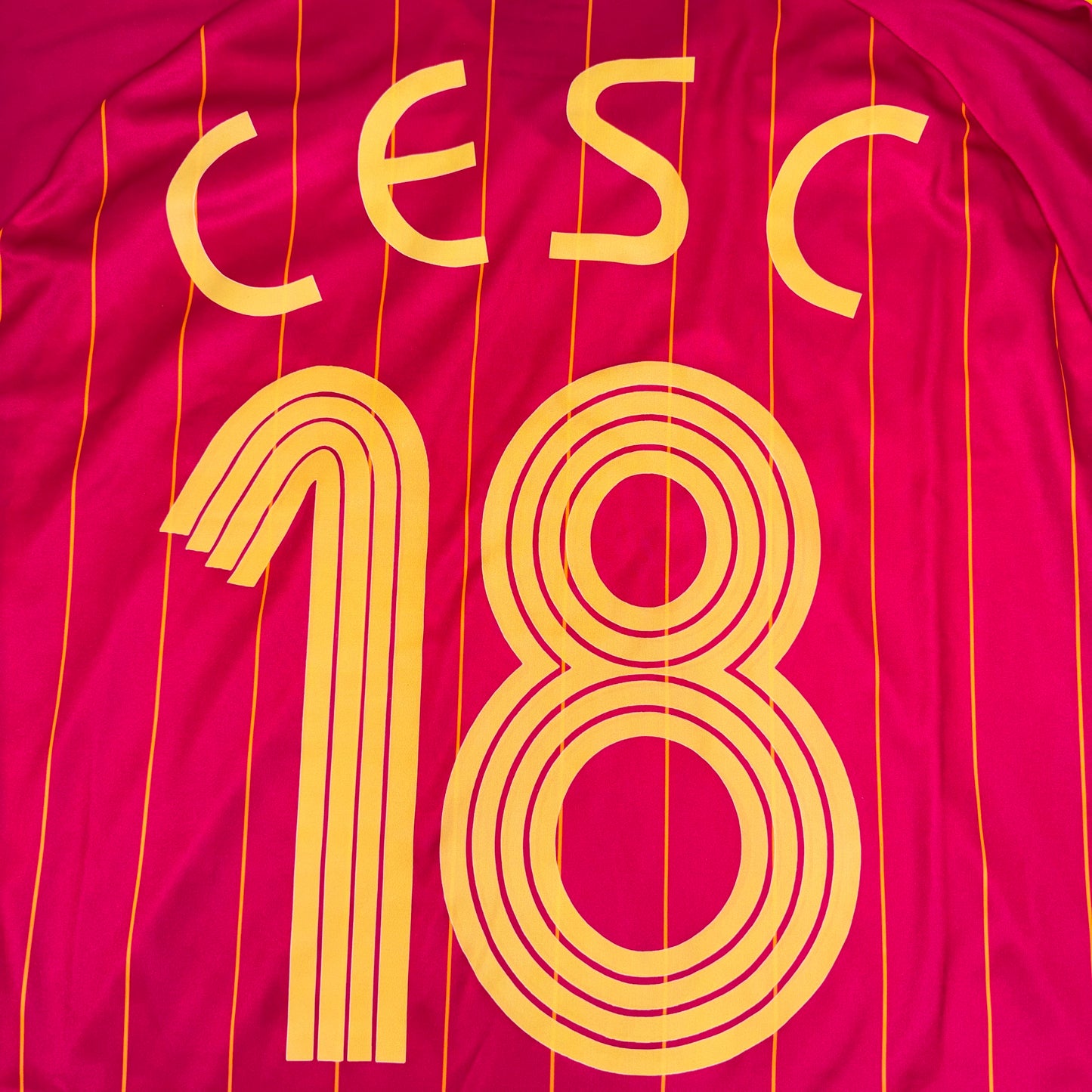 2006/07 Spain Home Shirt - Fabregas - L