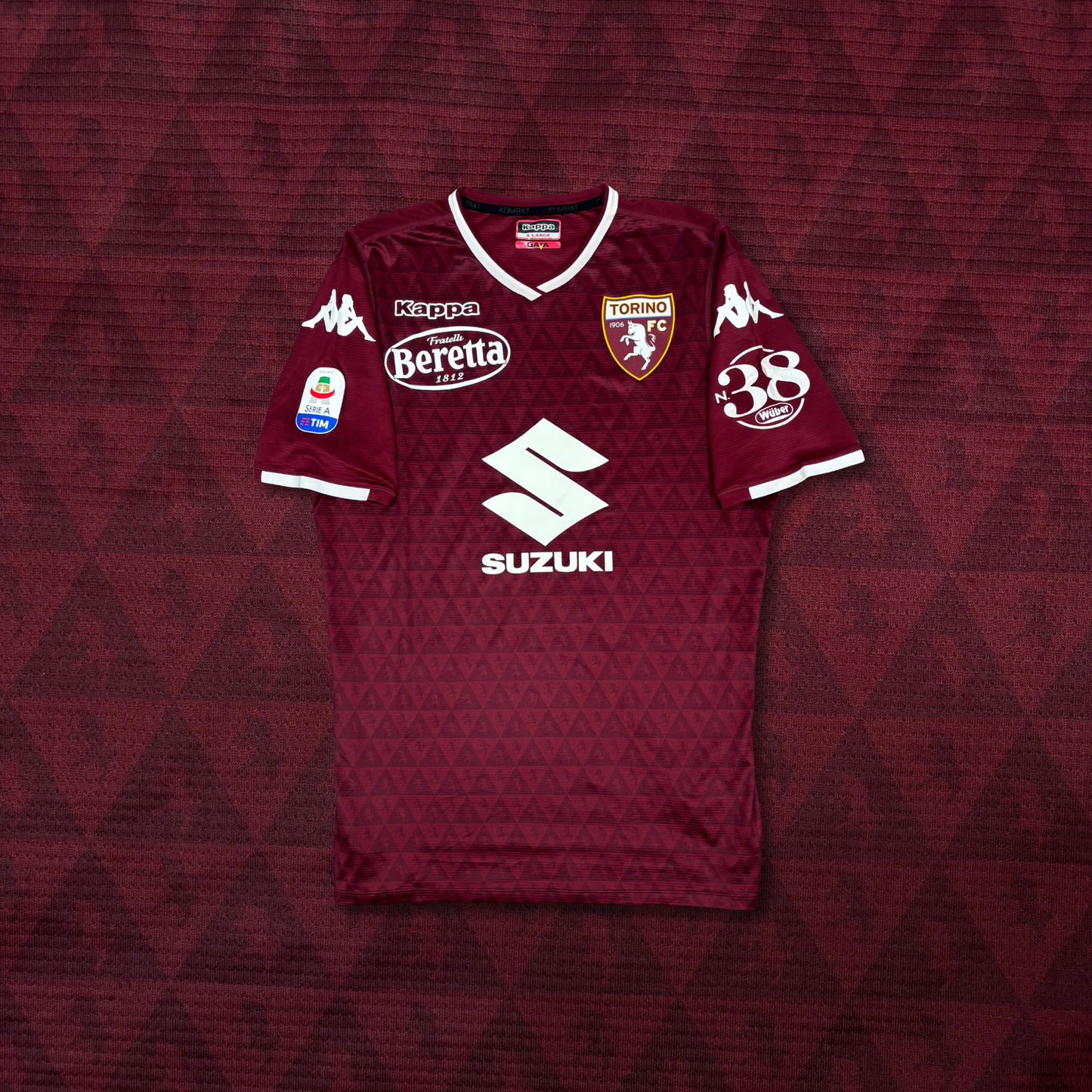 2018/19 Torino Home Shirt - Player Issue - Belotti - XL