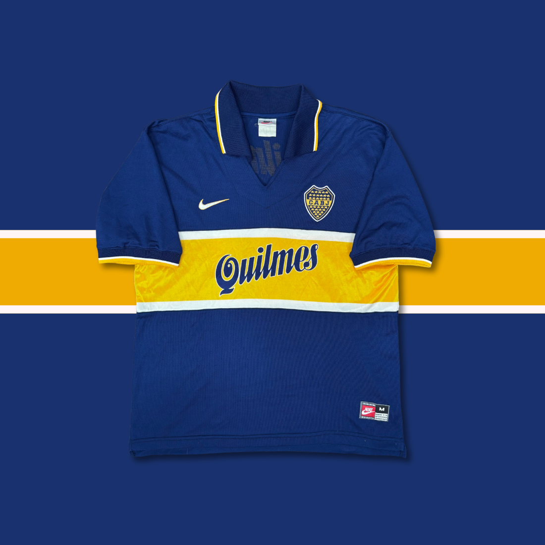 1997/98 Boca Juniors Home Shirt - Maradona - M