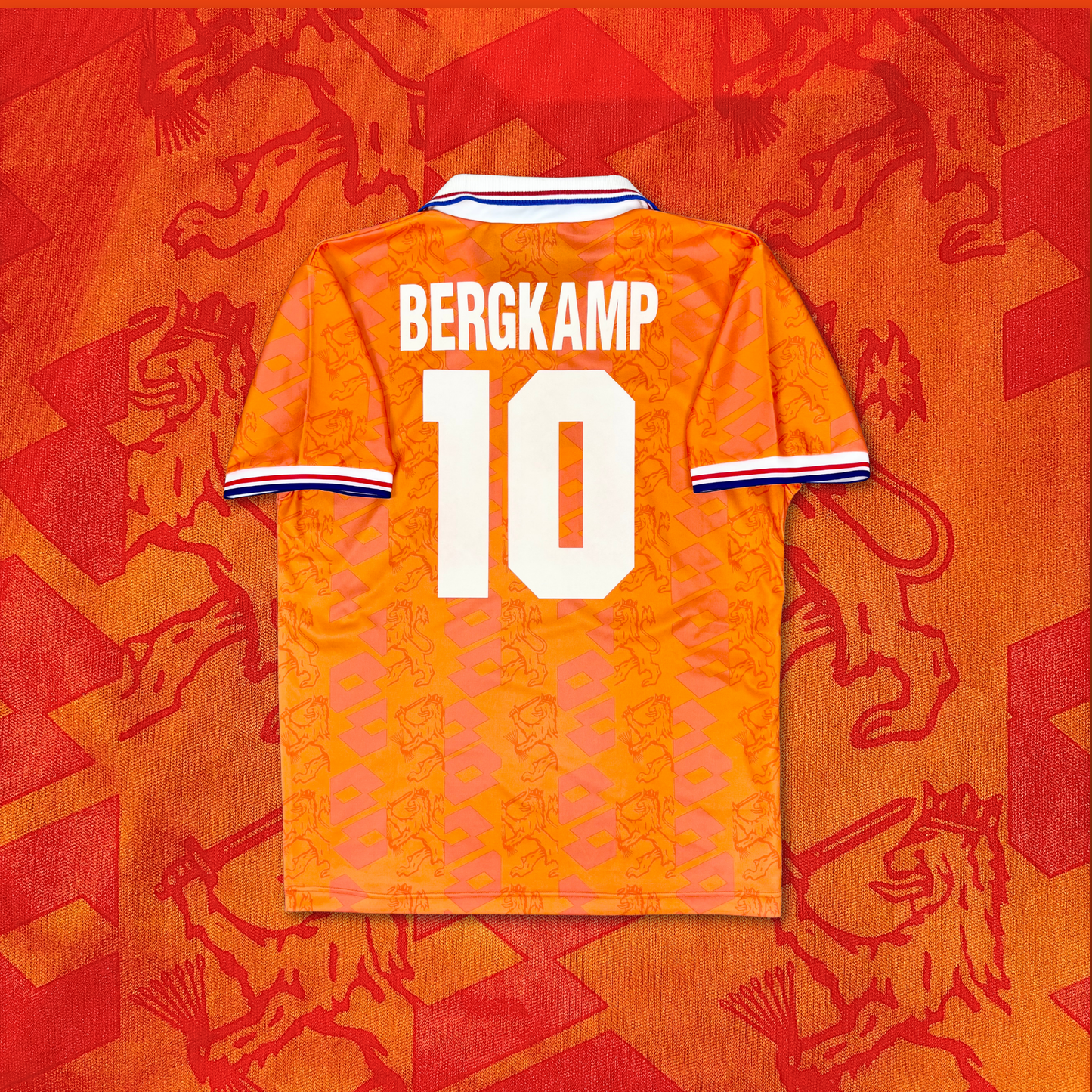 1994/95 Netherlands Home Shirt - Bergkamp - XL