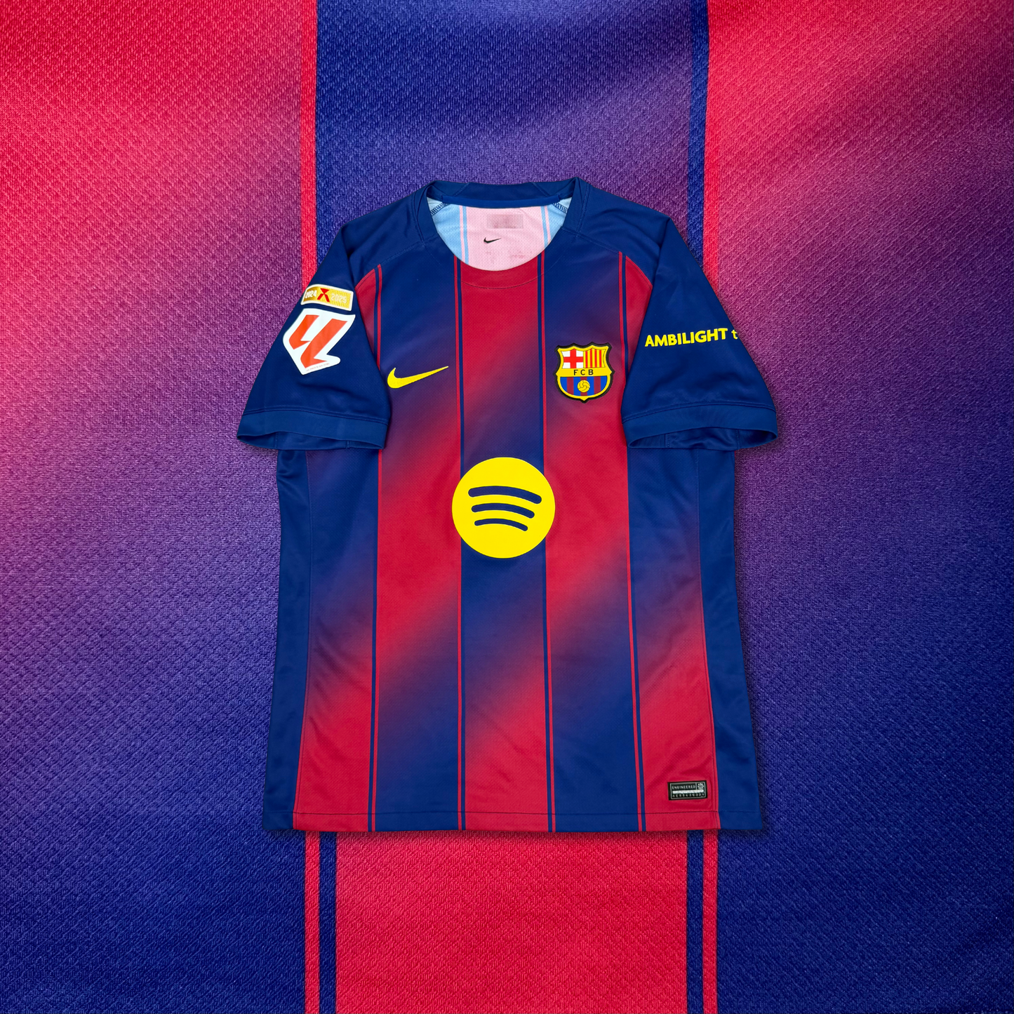 2025/26 Barcelona Home Shirt - Lamine Yamal - L