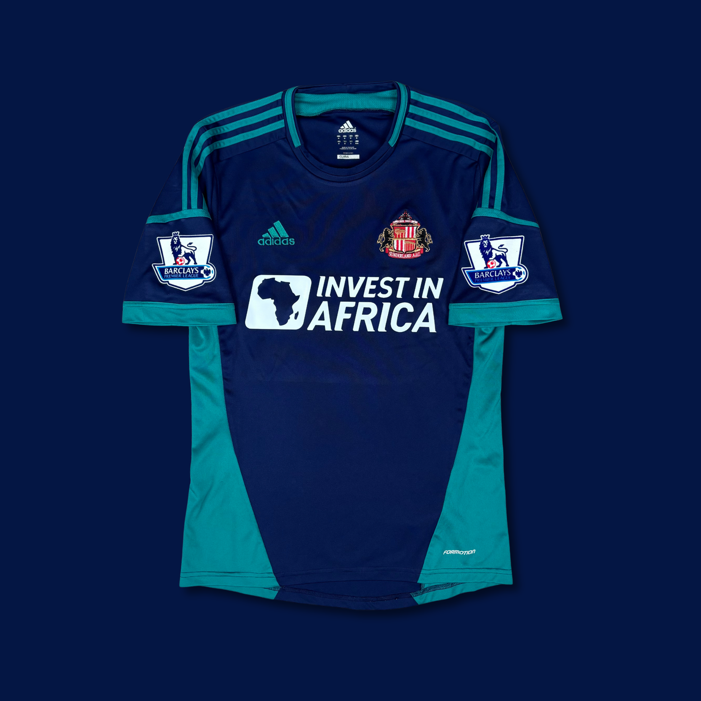 2012/13 Sunderland Away Shirt - Player Issue - Saha - M