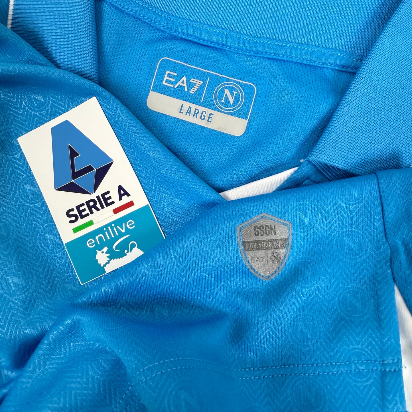 2025/26 SSC Napoli Home Shirt - Mctominay - L