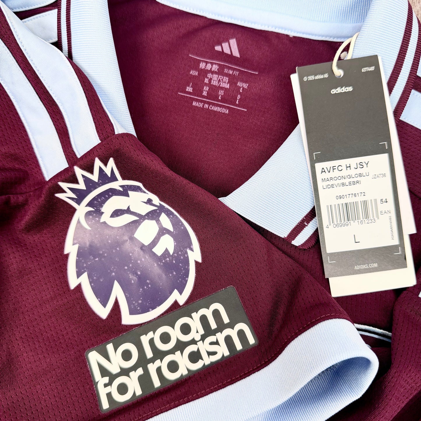2026/27 Aston Villa Home Shirt - Garnacho - New with Tag - L