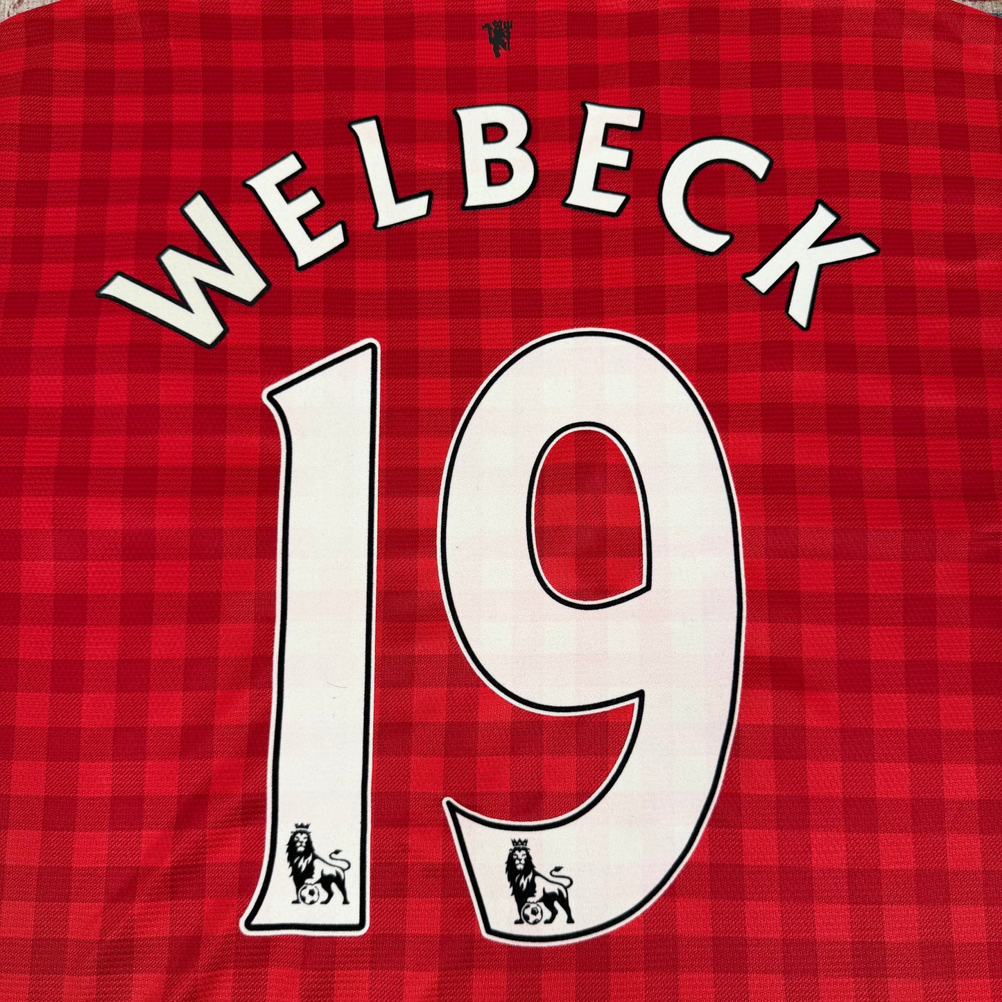 2012/13 Manchester United Home Shirt - Welbeck - XXL