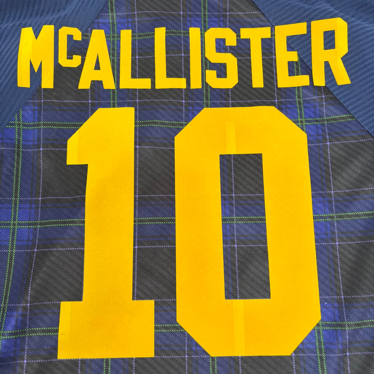 1996/97 Scotland Home Shirt -McAllister - XL