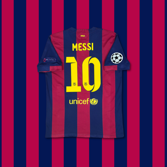 2014/15 Barcelona Home Shirt - Lionel Messi - L