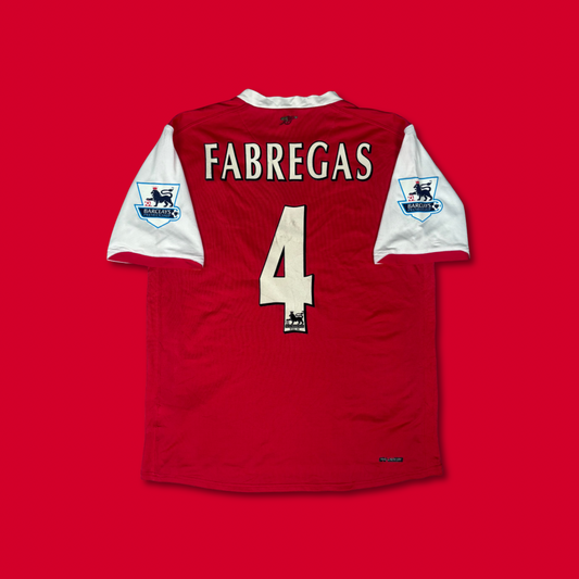 2006/07 Arsenal Home Shirt - Fabregas - M