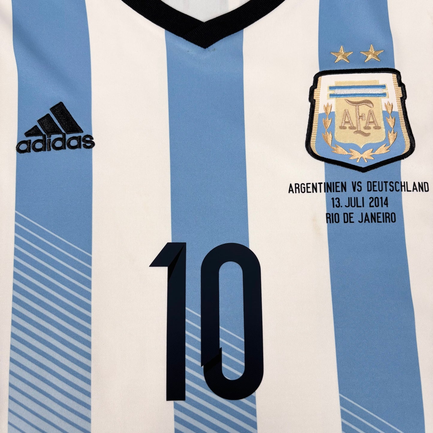 2014/15 Argentina Home Shirt - Messi - XXL